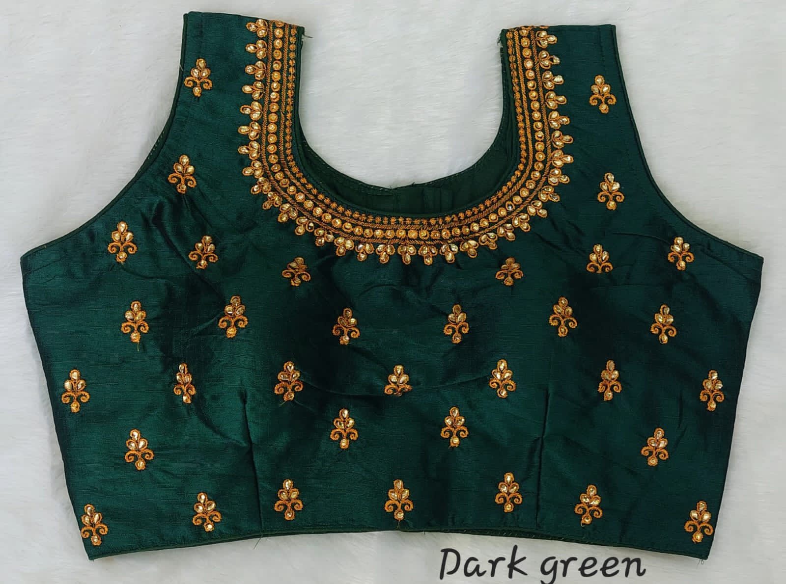 Readymade Fentam Silk Blouse Anantexports