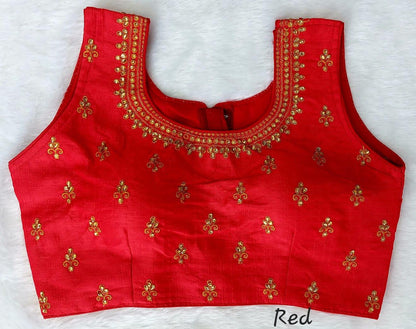 Readymade Fentam Silk Blouse - Anant Exports