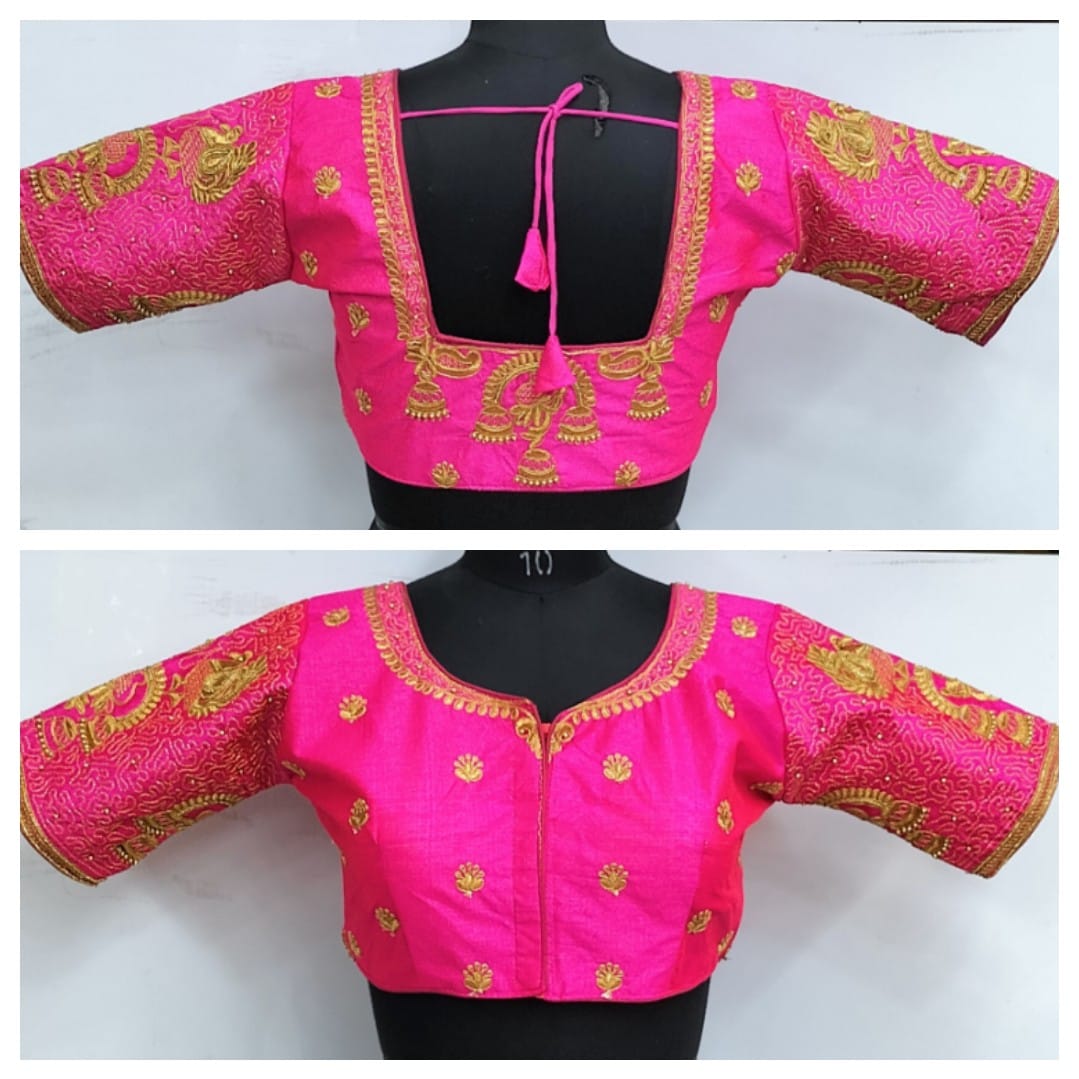 READYMADE MAGGAM WORK BLOUSE Anantexports