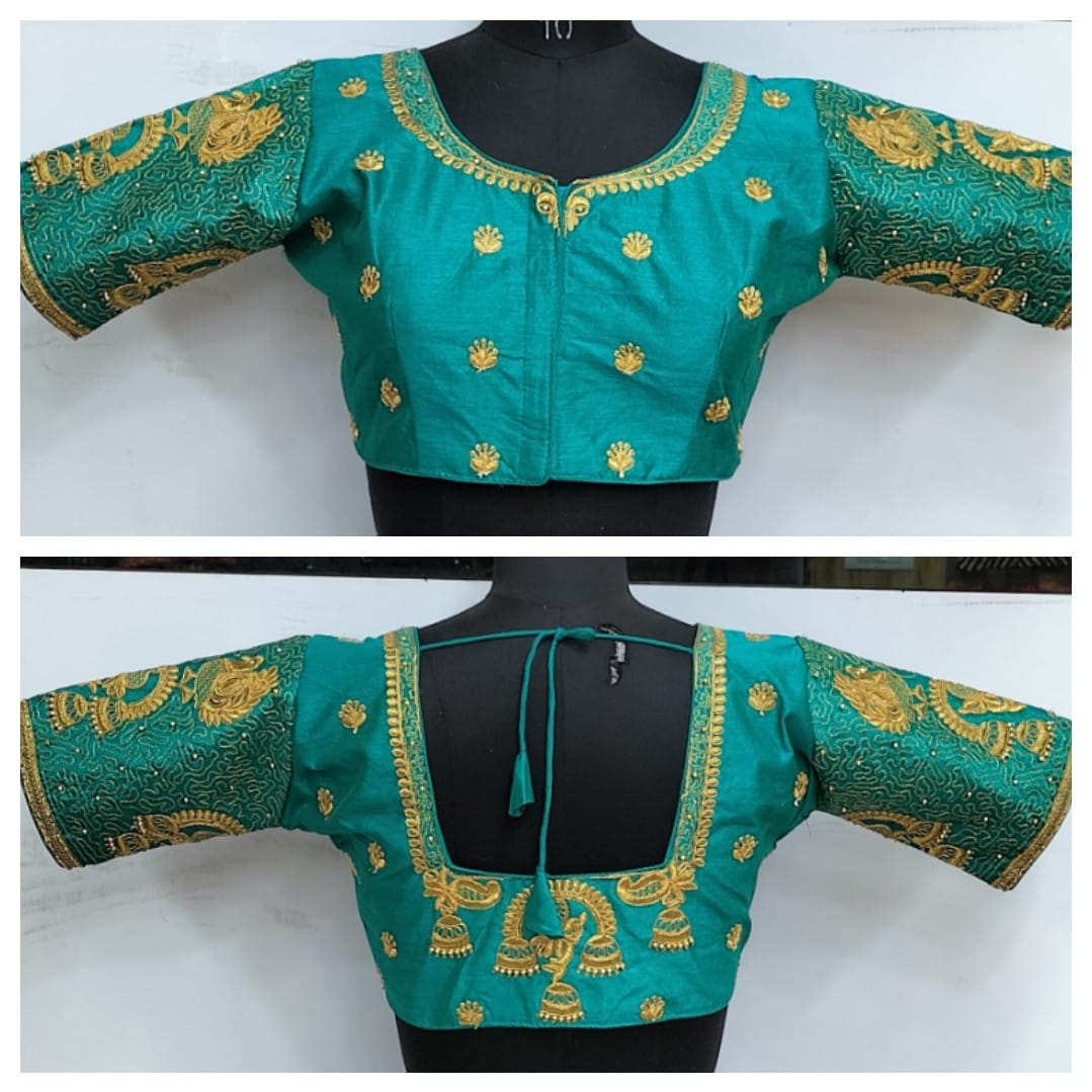 READYMADE MAGGAM WORK BLOUSE Anantexports