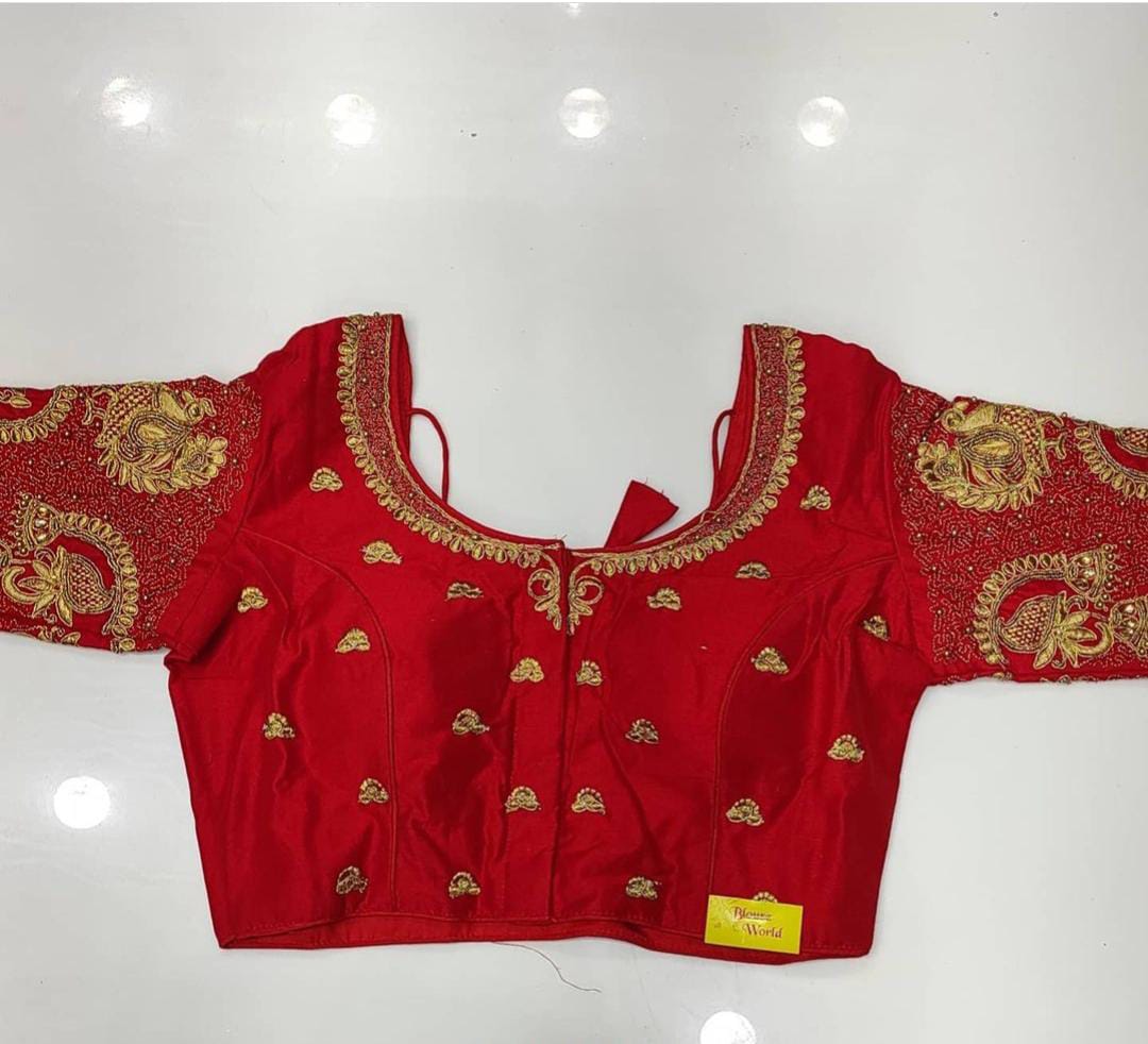 READYMADE MAGGAM WORK BLOUSE Anantexports