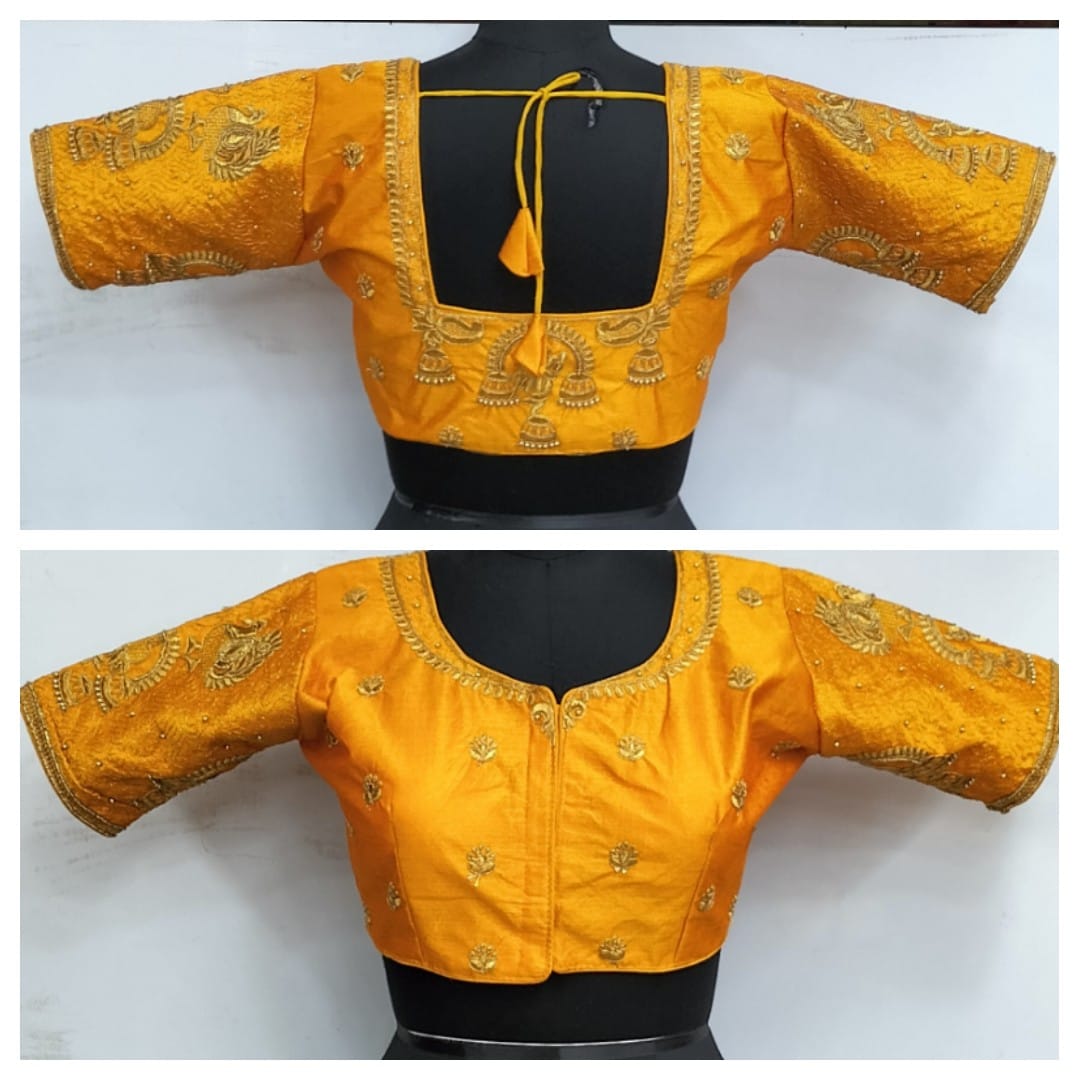 READYMADE MAGGAM WORK BLOUSE Anantexports