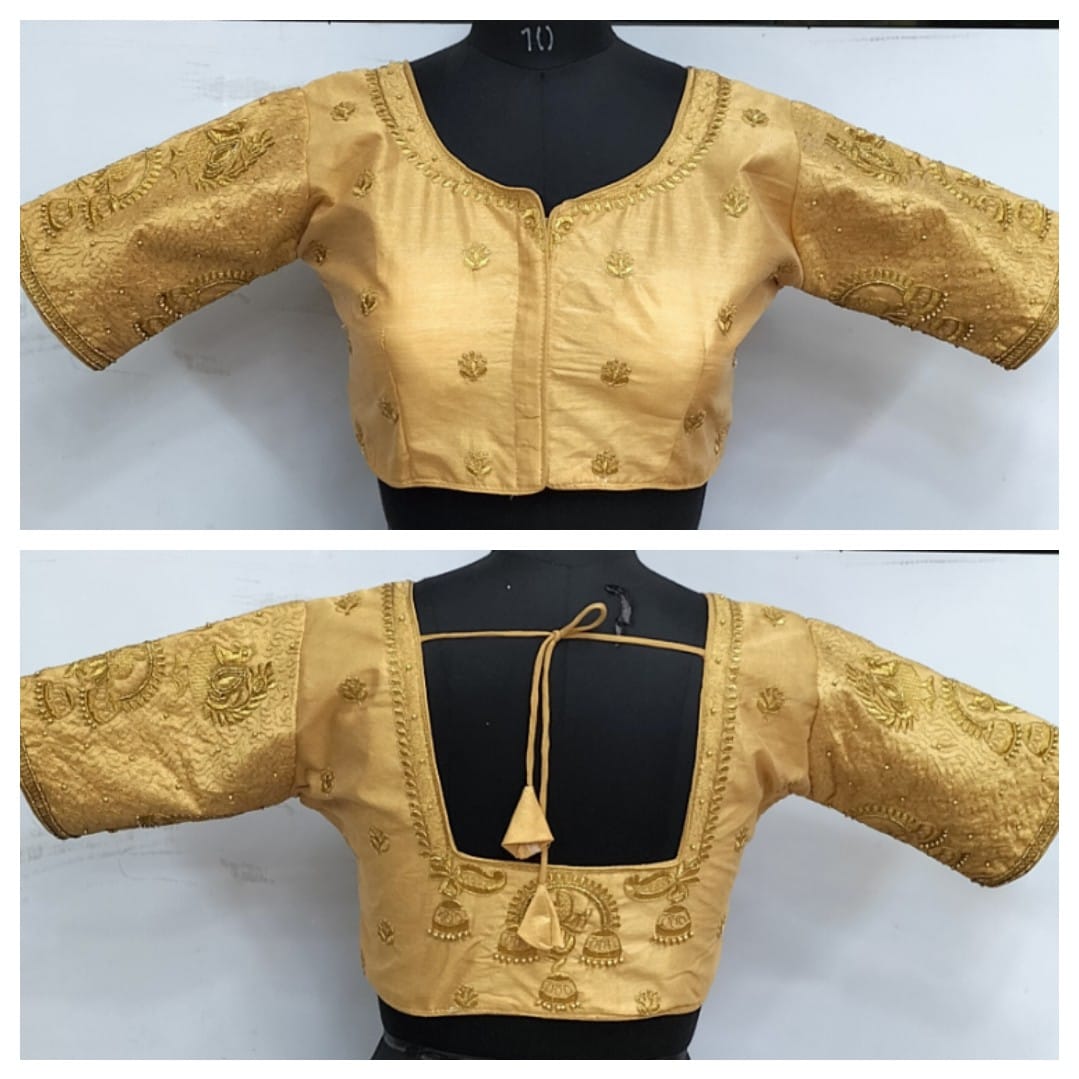 READYMADE MAGGAM WORK BLOUSE Anantexports