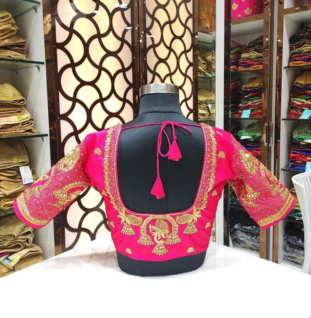 READYMADE MAGGAM WORK BLOUSE Anantexports