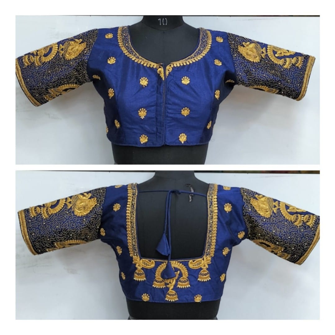 READYMADE MAGGAM WORK BLOUSE Anantexports