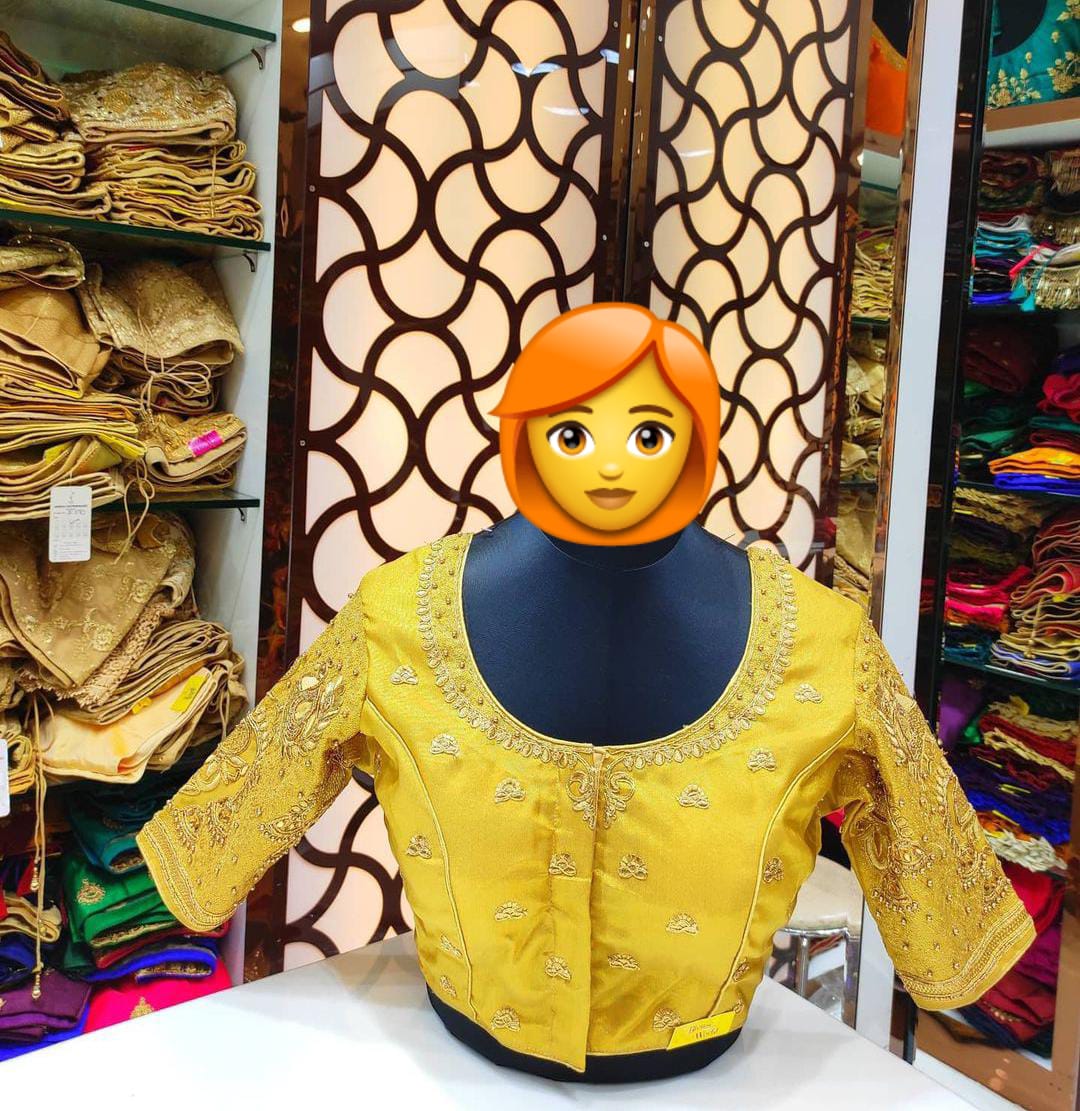 READYMADE MAGGAM WORK BLOUSE Anantexports