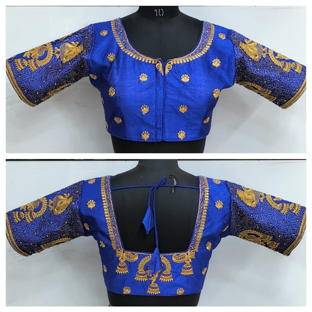 READYMADE MAGGAM WORK BLOUSE Anantexports