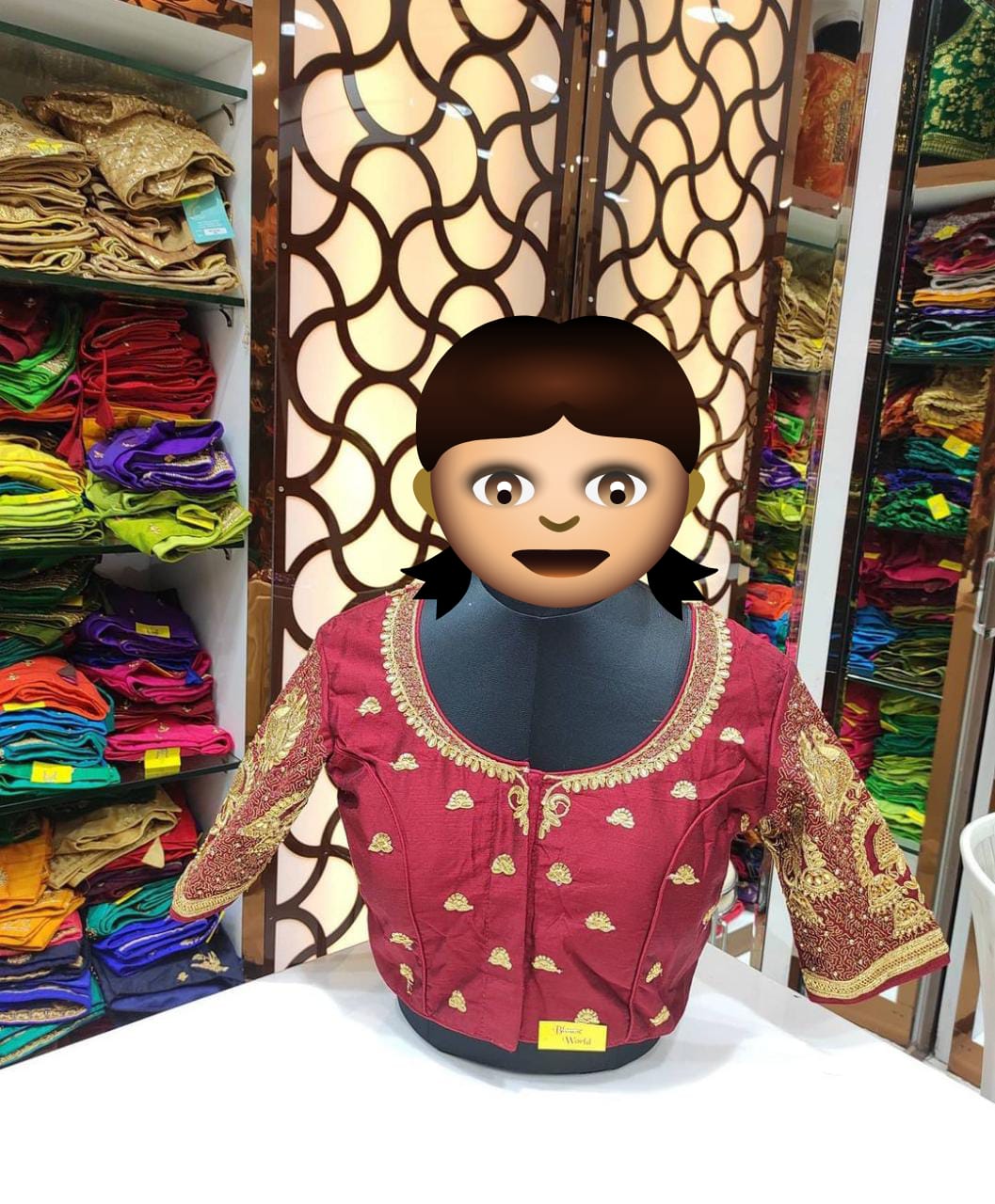 READYMADE MAGGAM WORK BLOUSE Anantexports