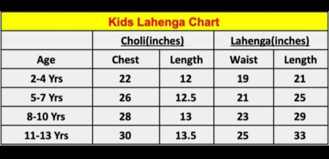 Kids Navratri Lehenga Choli Anantexports