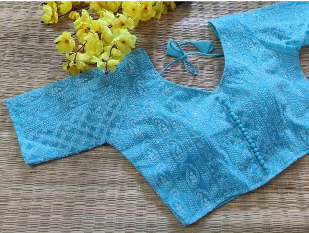 Readymade Lucknowi Blouse Anantexports