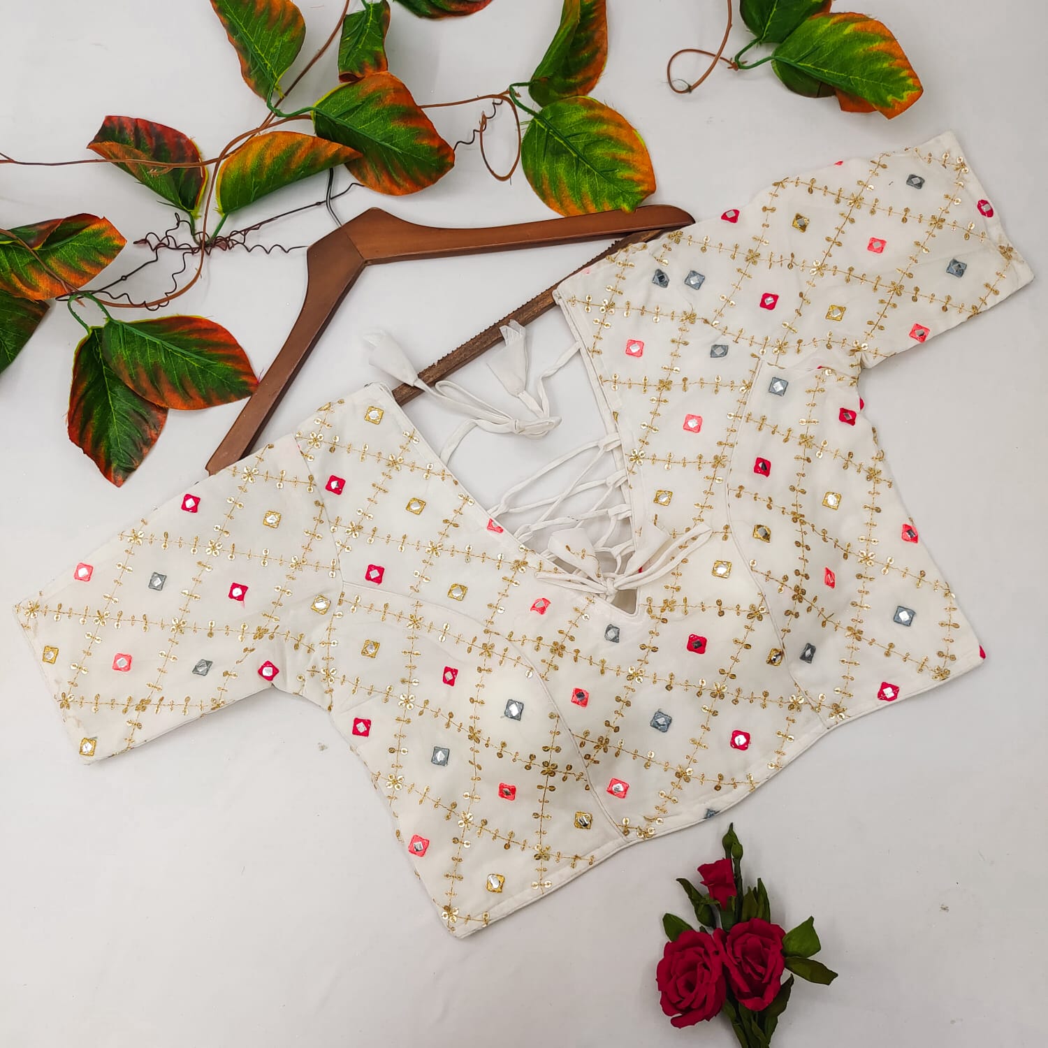 GEORGETTE TRENDY BLOUSE Anantexports