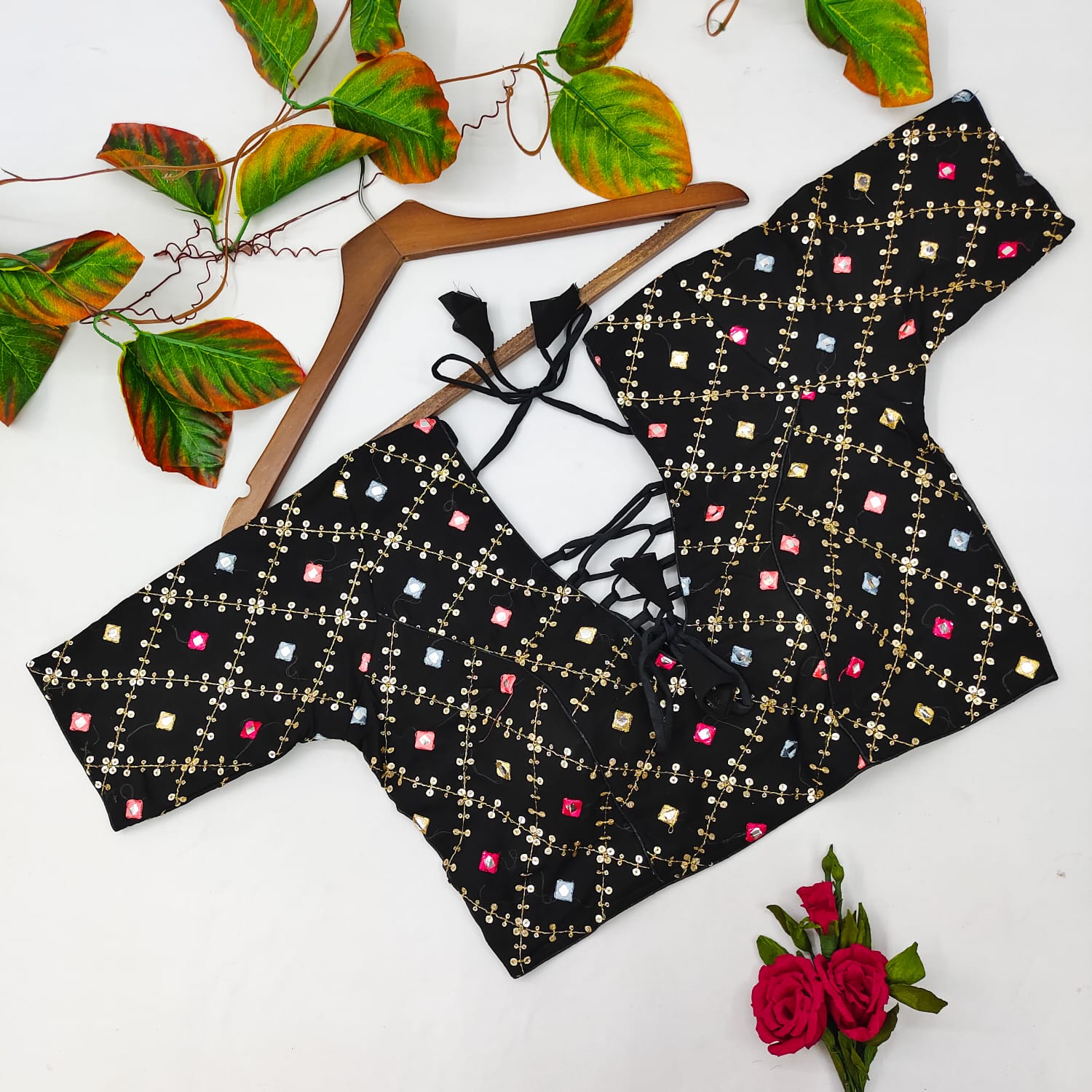 GEORGETTE TRENDY BLOUSE Anantexports