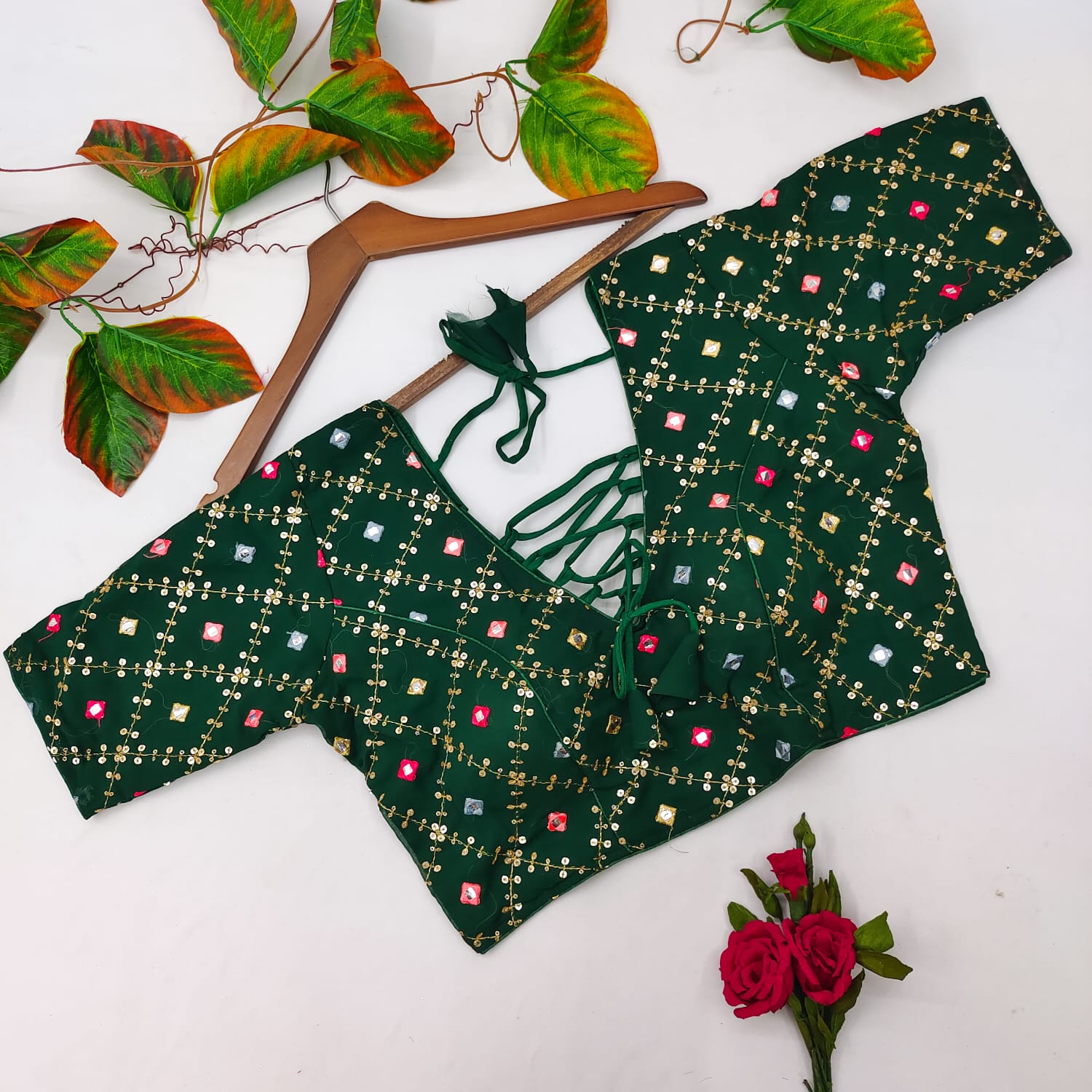 GEORGETTE TRENDY BLOUSE Anantexports