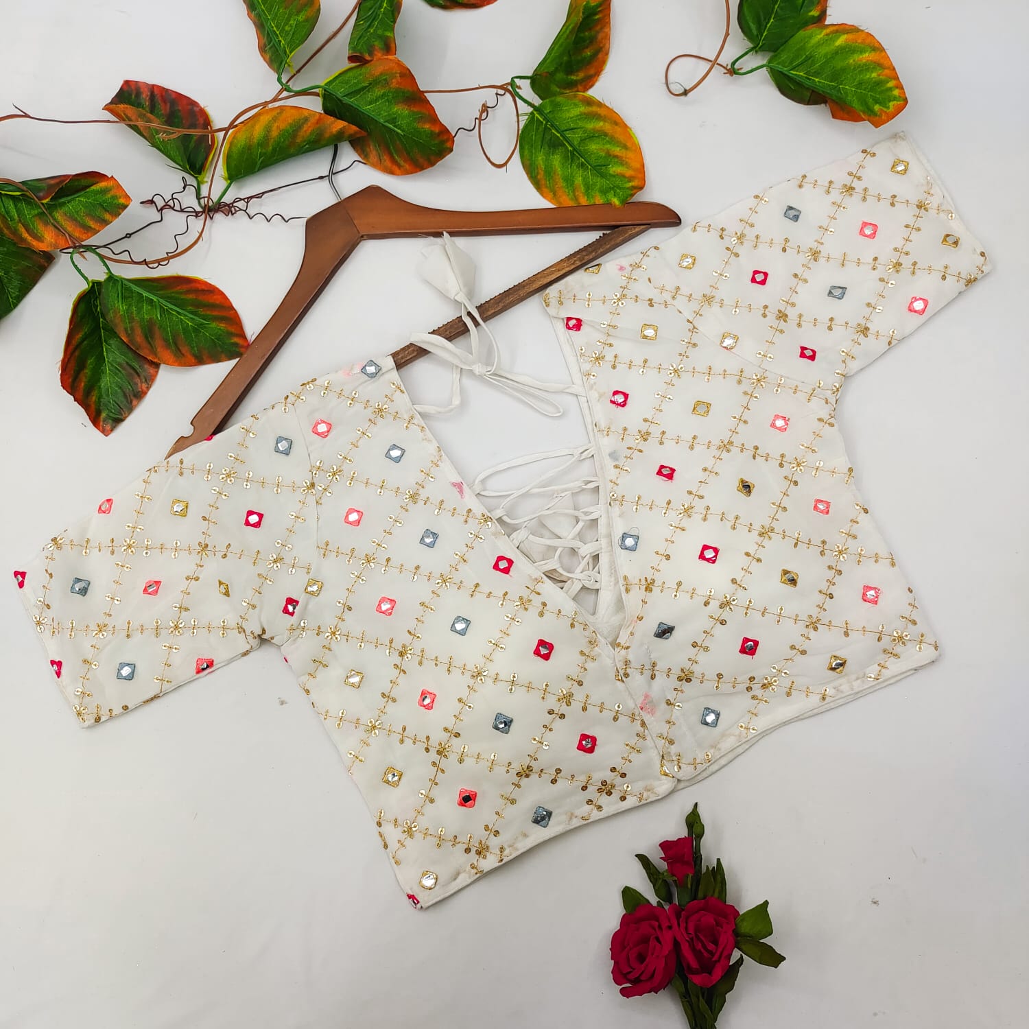 GEORGETTE TRENDY BLOUSE Anantexports