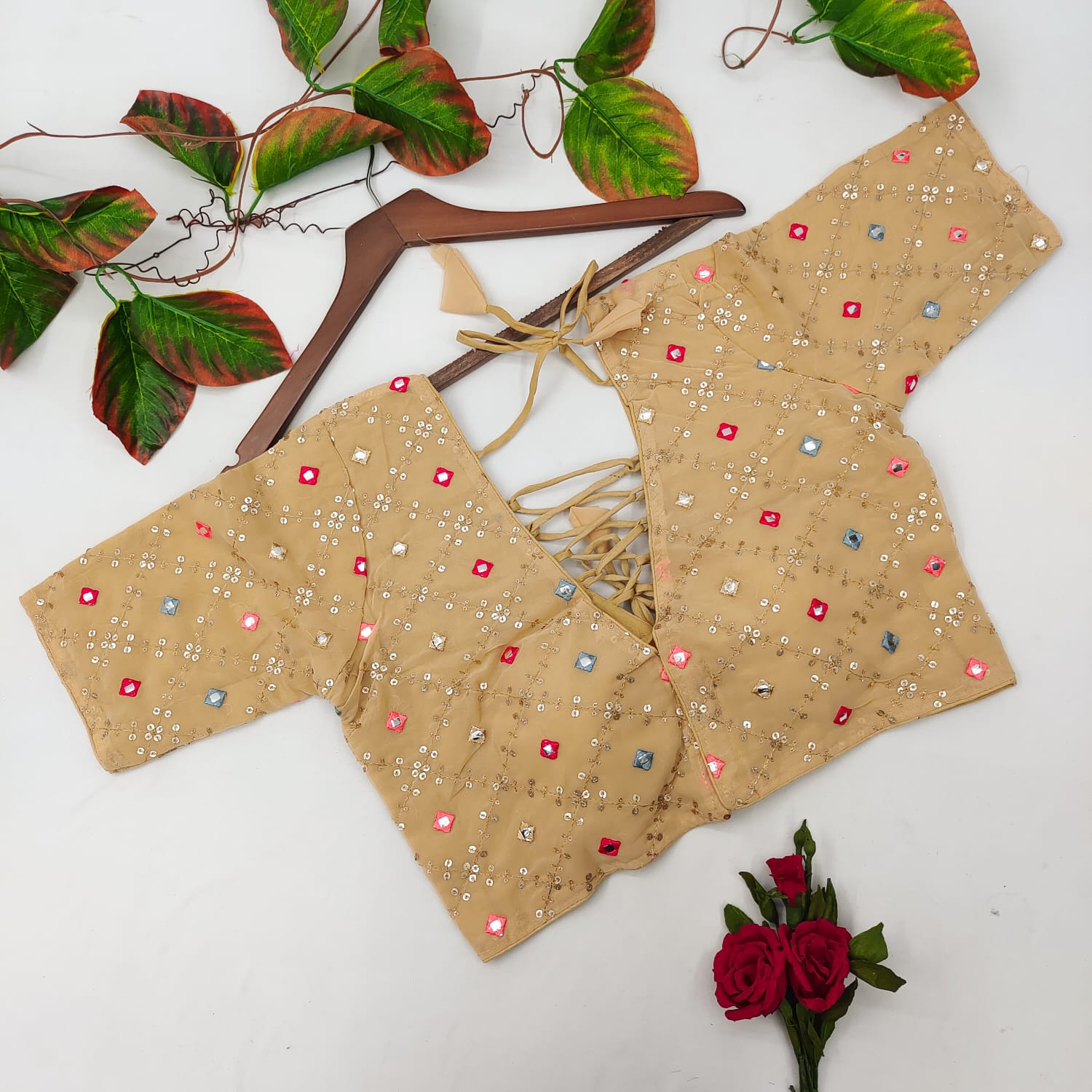 GEORGETTE TRENDY BLOUSE Anantexports