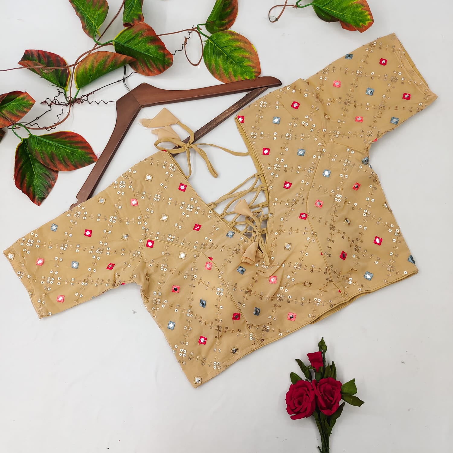 GEORGETTE TRENDY BLOUSE Anantexports