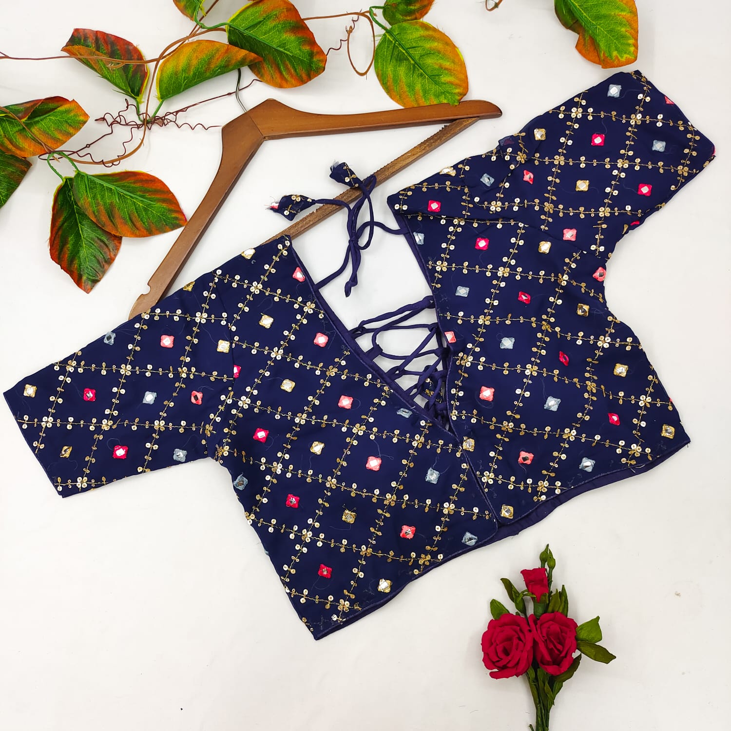 GEORGETTE TRENDY BLOUSE Anantexports