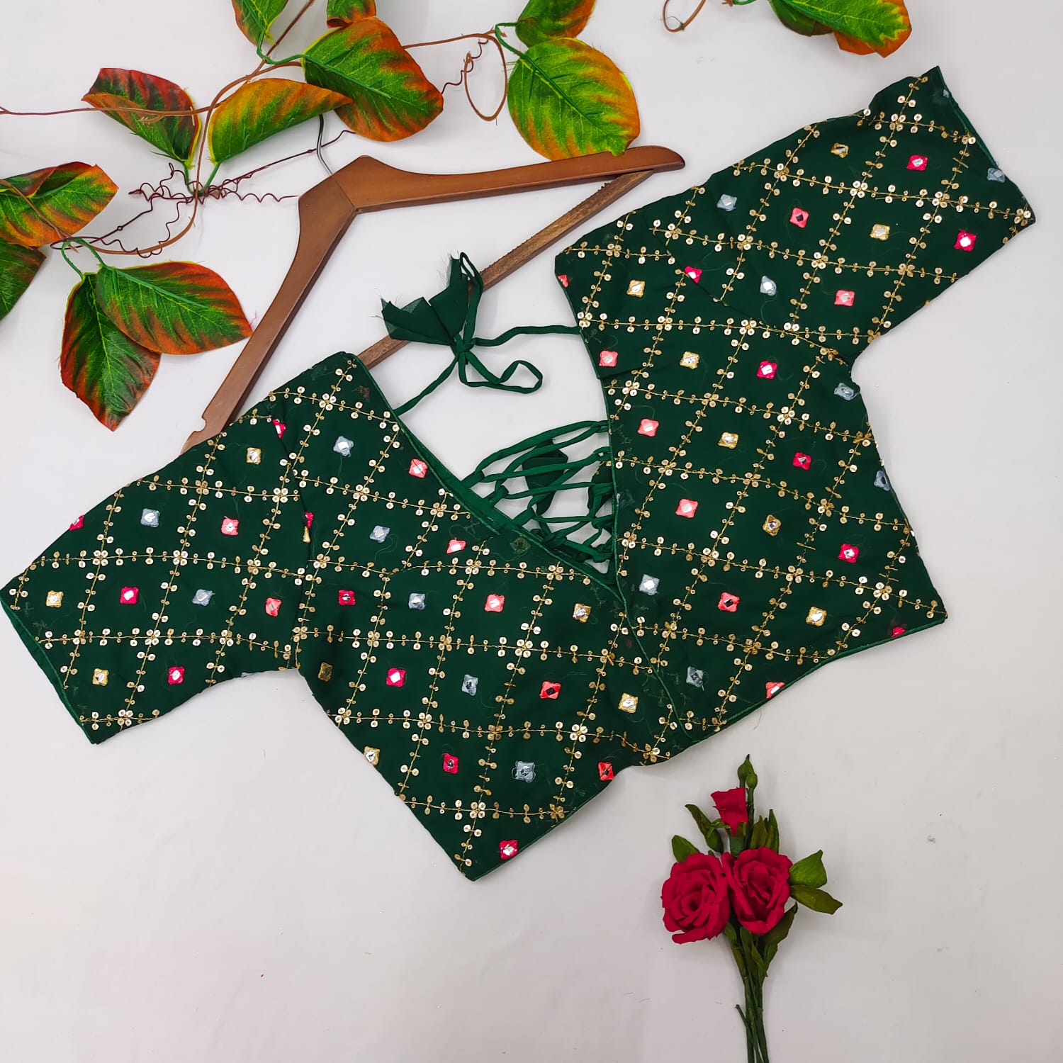 GEORGETTE TRENDY BLOUSE Anantexports