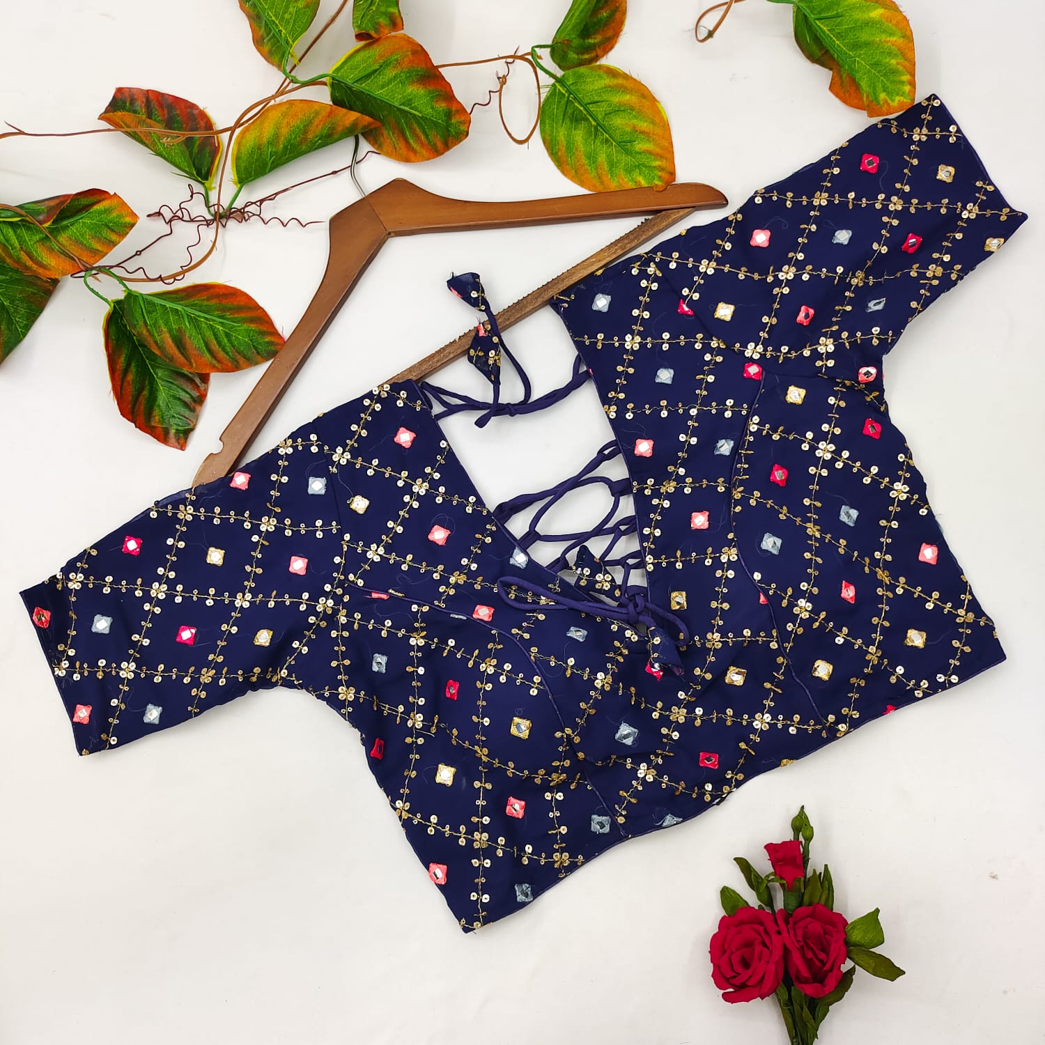 GEORGETTE TRENDY BLOUSE Anantexports