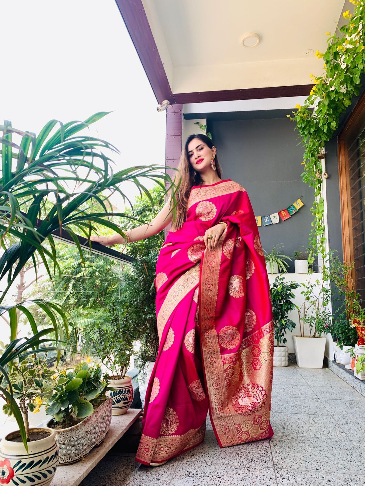 BEAUTIFUL RICH PALLU & ZARI SAREE Anantexports