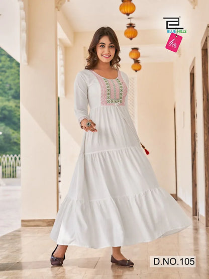 Party Wear Designer Kurti Anant Tex Exports Private Limited