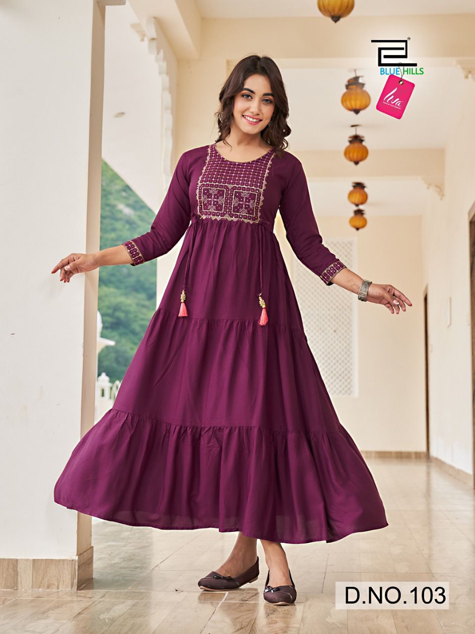 Party Wear Designer Kurti Anant Tex Exports Private Limited