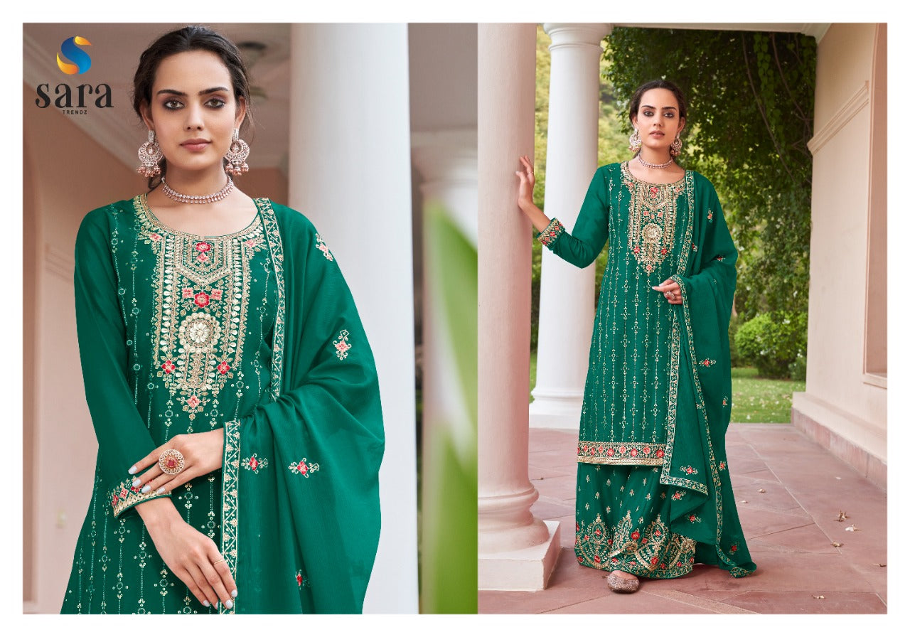 Party Wear Chudidar Suite Sara Pasoori Anant Tex Exports Private Limited