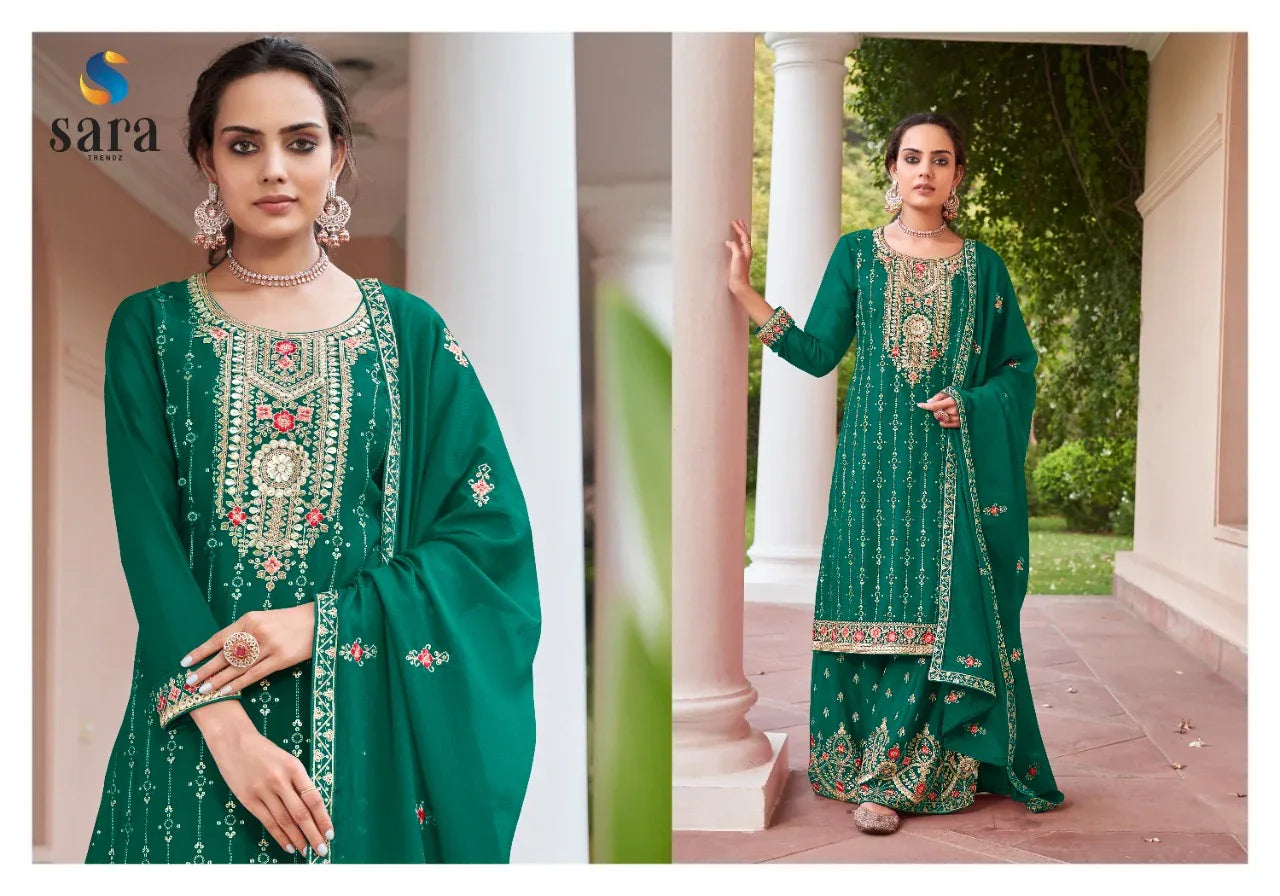 Party Wear Chudidar Suite Sara Pasoori Anant Tex Exports Private Limited