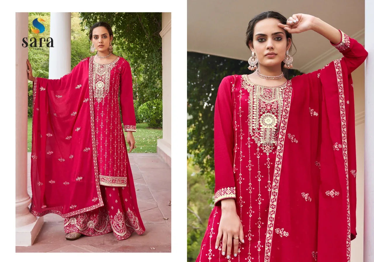 Party Wear Chudidar Suite Sara Pasoori Anant Tex Exports Private Limited