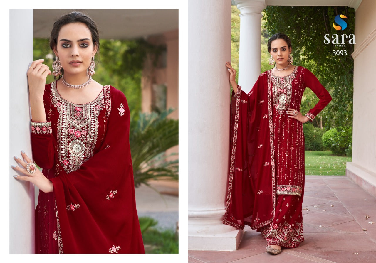 Party Wear Chudidar Suite Sara Pasoori Anant Tex Exports Private Limited