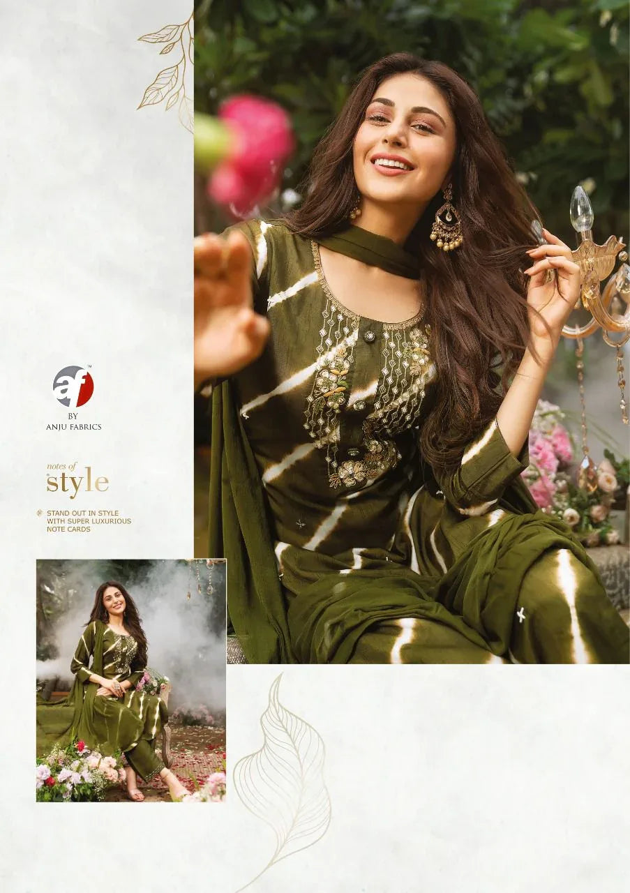 PARTY WEAR KURTI PANT &amp; DUPATTA 𝐅𝐈𝐑𝐒𝐓 𝐋𝐈𝐆𝐇𝐓 𝐂𝐎𝐋𝐋𝐄𝐂𝐓𝐈𝐎𝐍 Anant Tex Exports Private Limited
