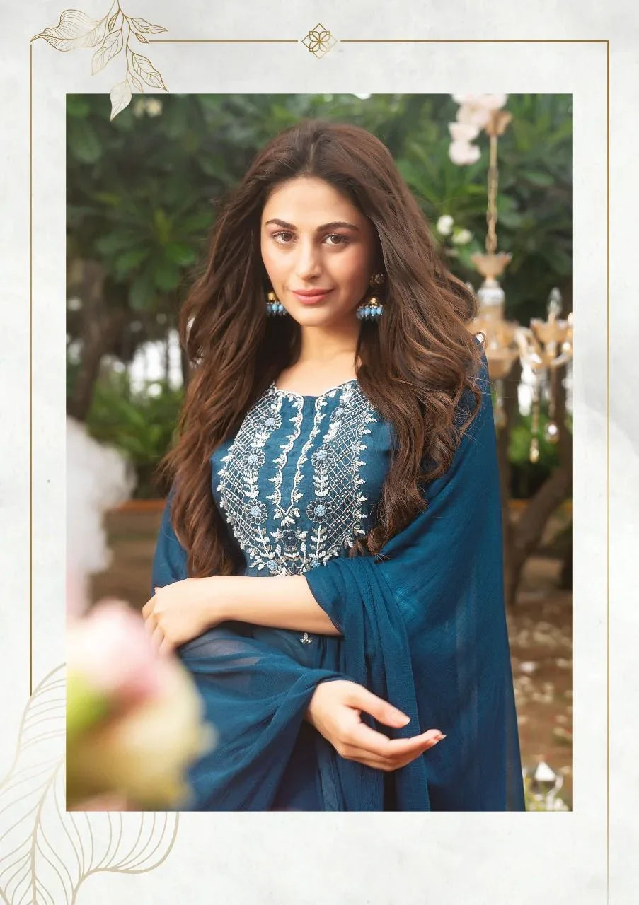 PARTY WEAR KURTI PANT &amp; DUPATTA 𝐅𝐈𝐑𝐒𝐓 𝐋𝐈𝐆𝐇𝐓 𝐂𝐎𝐋𝐋𝐄𝐂𝐓𝐈𝐎𝐍 Anant Tex Exports Private Limited
