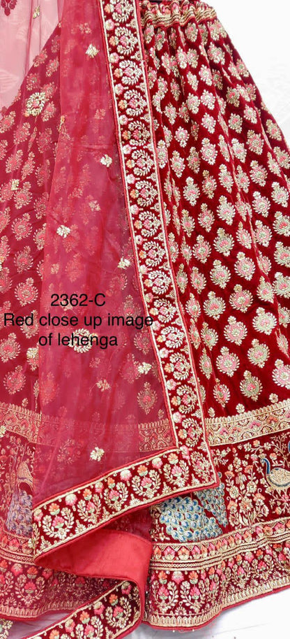 Embroidered Bridal Lehenga choli Dno.2362 Anant Tex Exports Private Limited