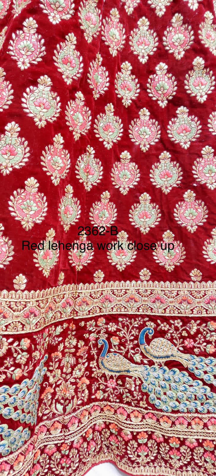 Embroidered Bridal Lehenga choli Dno.2362 Anant Tex Exports Private Limited