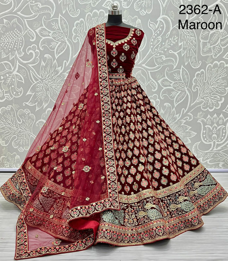 Embroidered Bridal Lehenga choli Dno.2362 Anant Tex Exports Private Limited