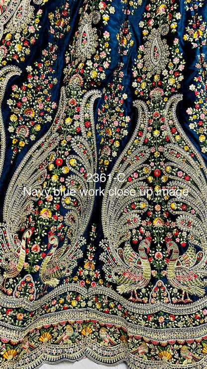 Embroidered Bridal Lehenga choli Dno.2361 Anant Tex Exports Private Limited