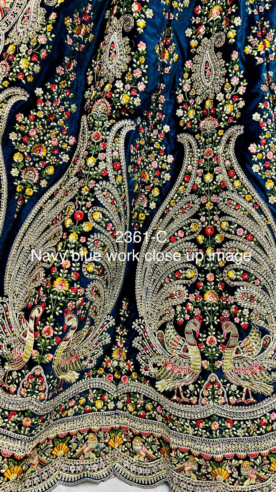 Embroidered Bridal Lehenga choli Dno.2361 Anant Tex Exports Private Limited