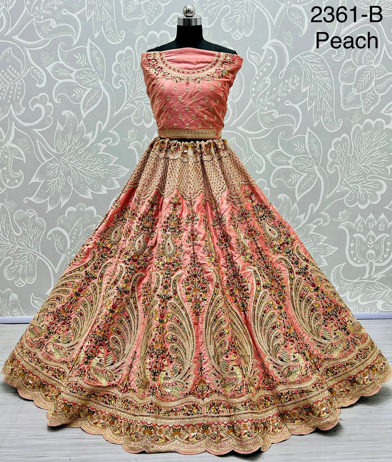 Embroidered Bridal Lehenga choli Dno.2361 Anant Tex Exports Private Limited
