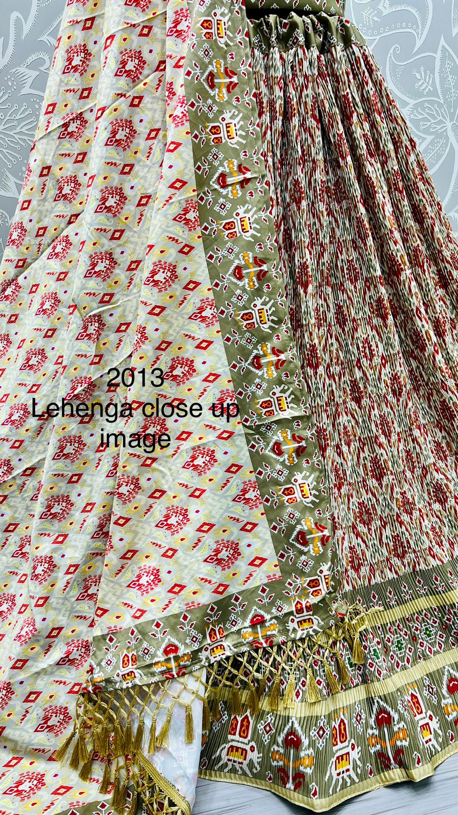 Designer Printed Lehenga Choli 2012 to 2014 Anant Tex Exports Private Limited