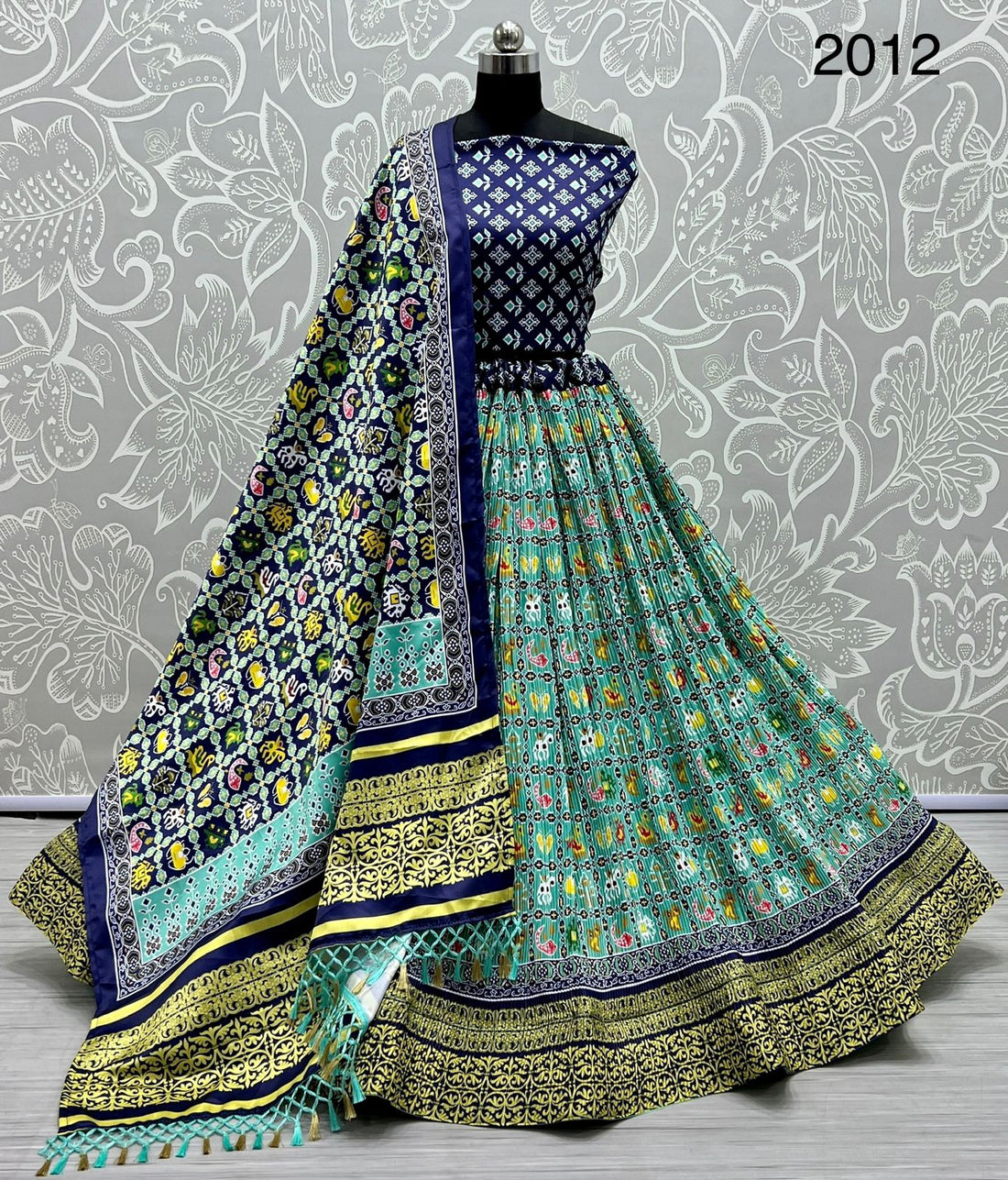 Designer Printed Lehenga Choli 2012 to 2014 Anant Tex Exports Private Limited