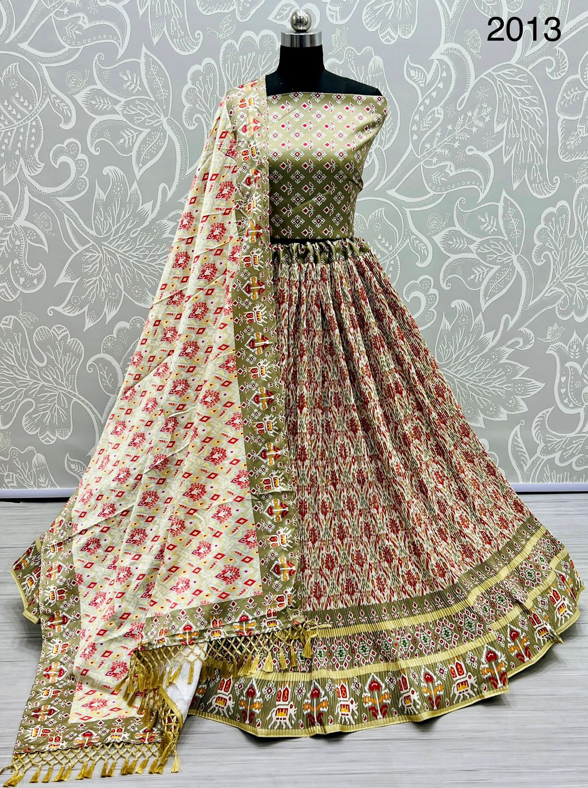 Designer Printed Lehenga Choli 2012 to 2014 Anant Tex Exports Private Limited