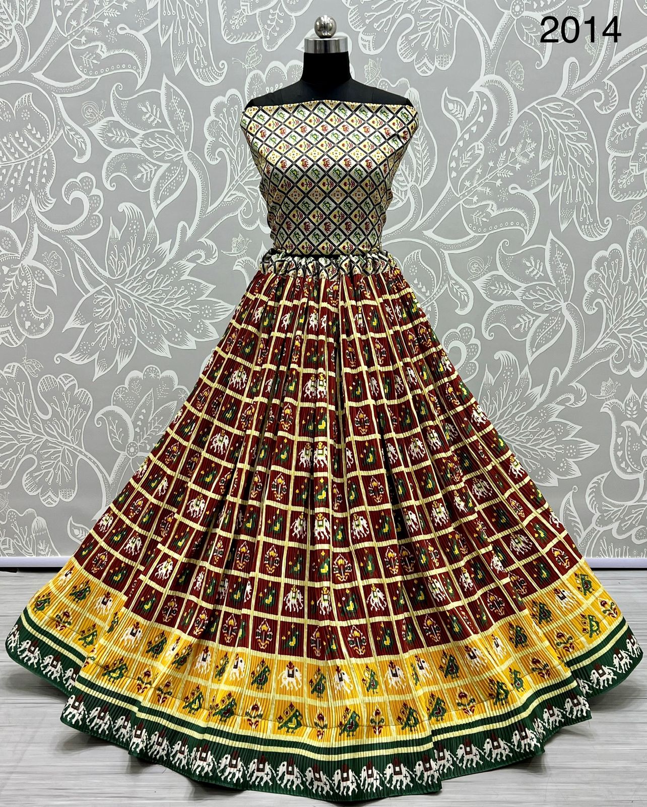 Designer Printed Lehenga Choli 2012 to 2014 Anant Tex Exports Private Limited