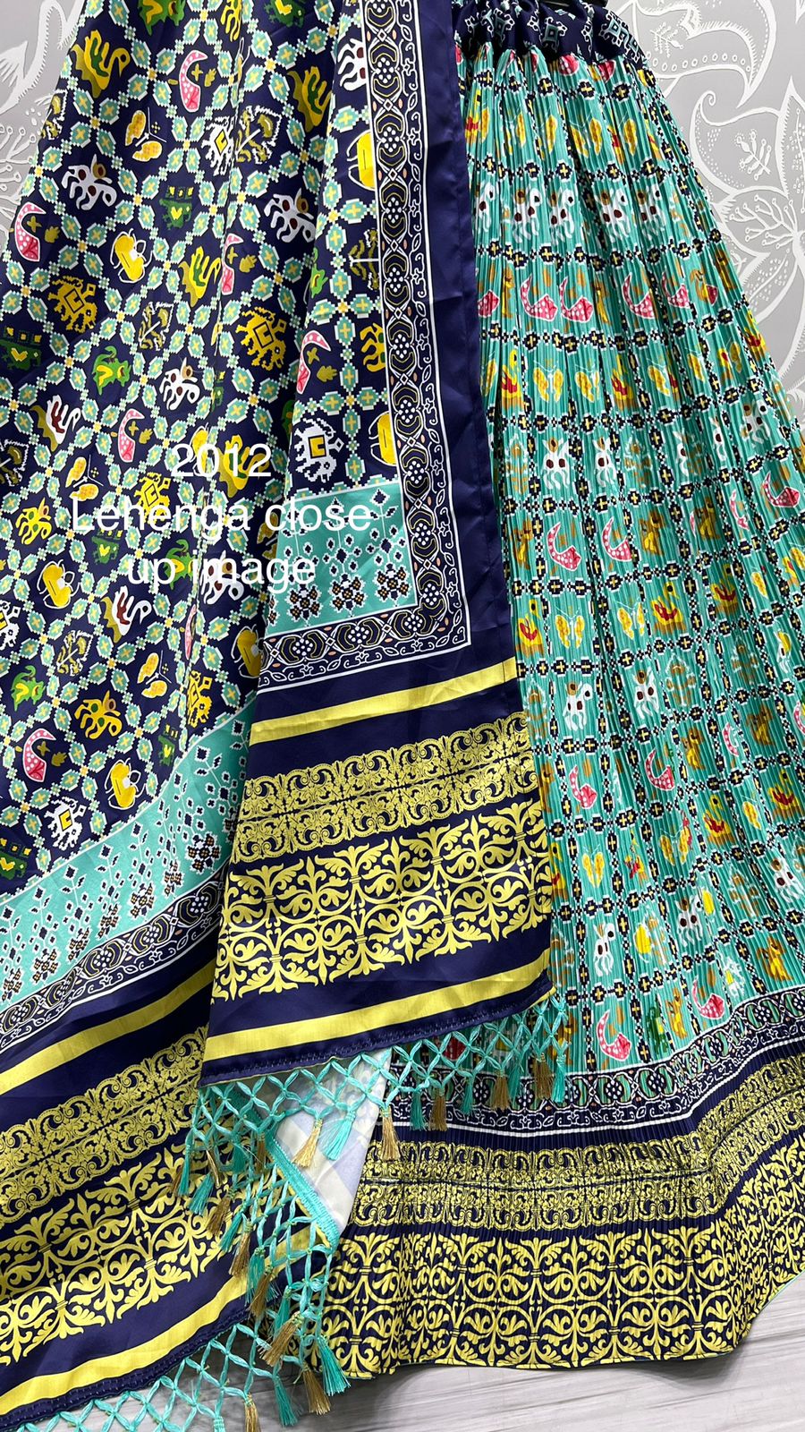 Designer Printed Lehenga Choli 2012 to 2014 Anant Tex Exports Private Limited