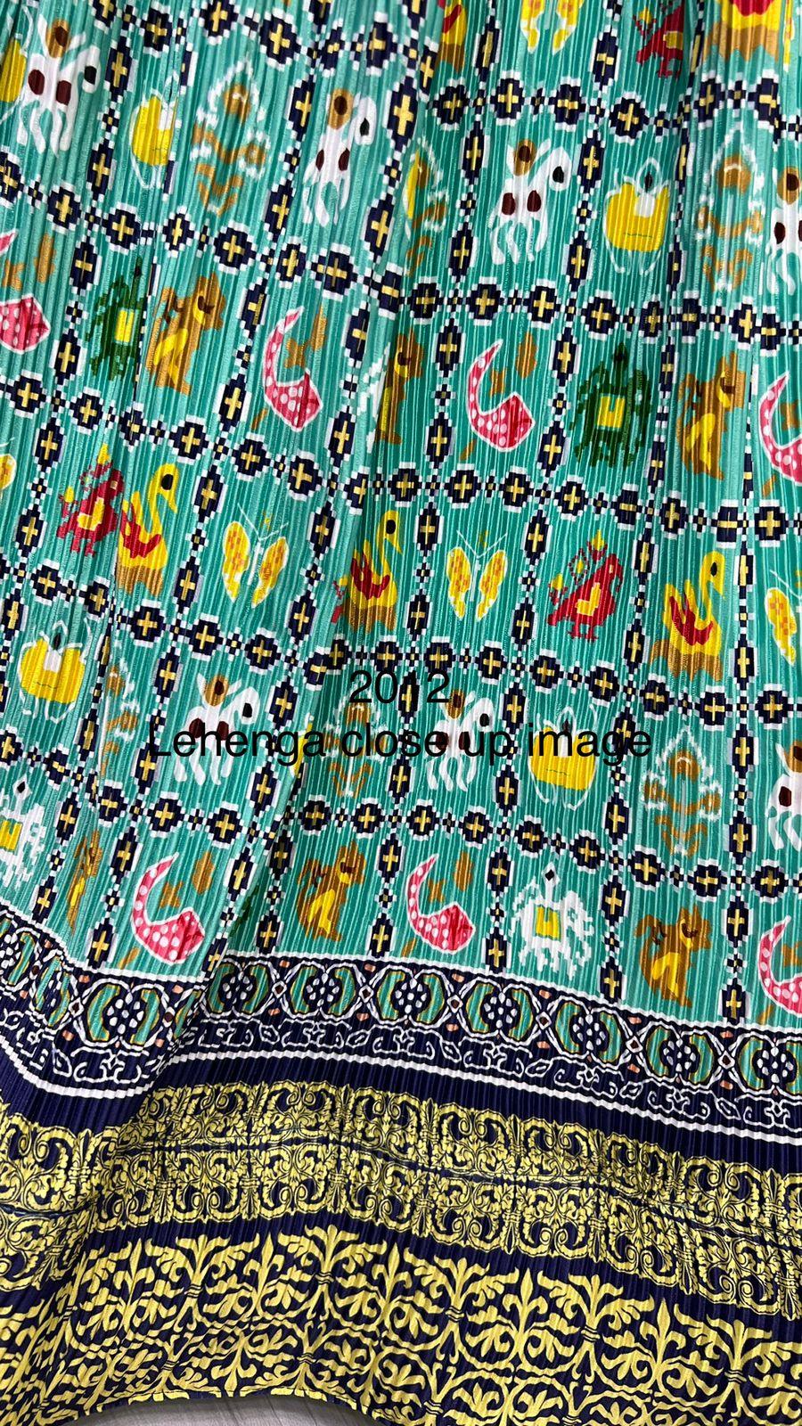 Designer Printed Lehenga Choli 2012 to 2014 Anant Tex Exports Private Limited