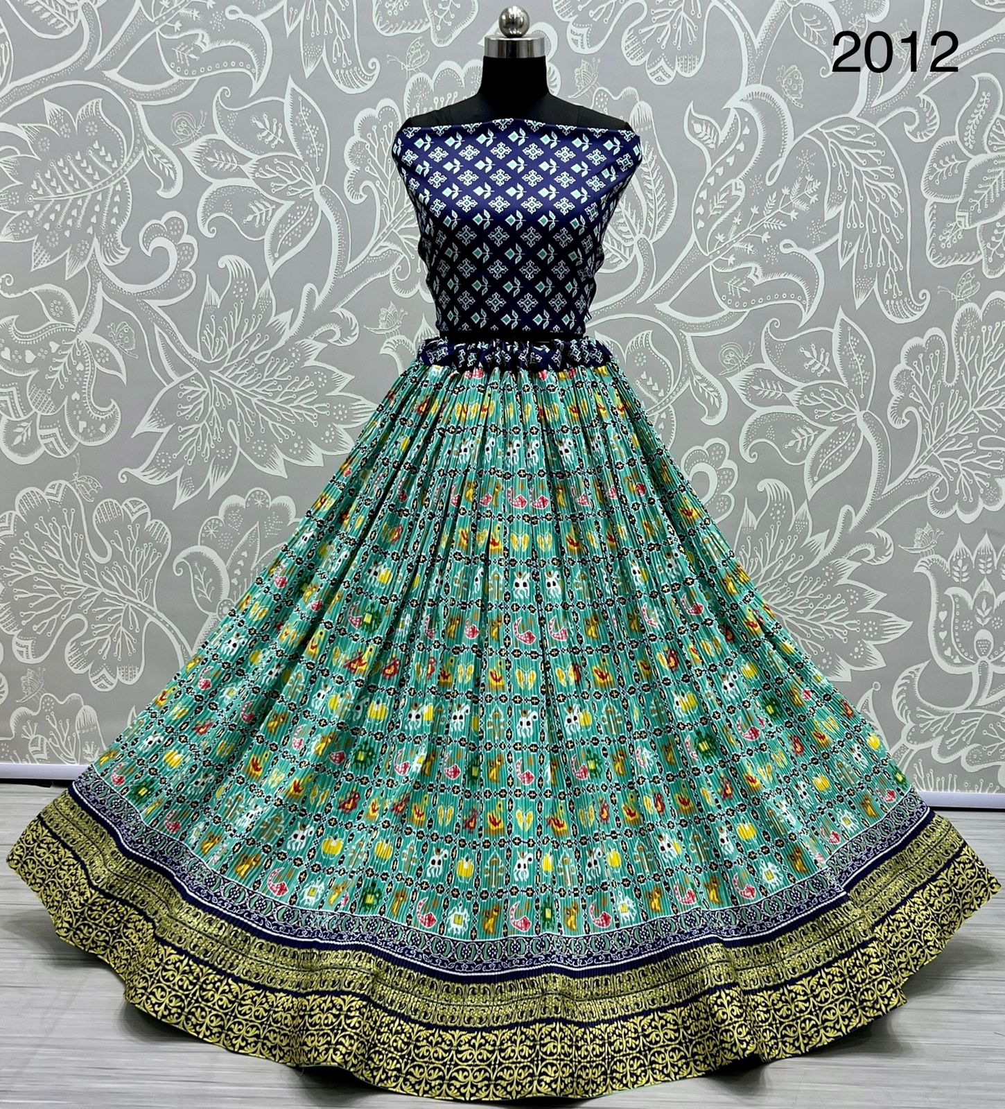 Designer Printed Lehenga Choli 2012 to 2014 Anant Tex Exports Private Limited