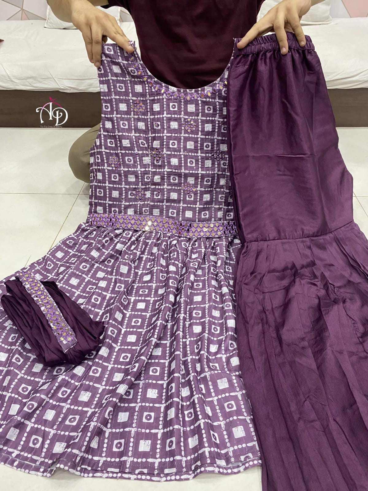 Party Wear Designer Kediya Sharara Suite Anant Tex Exports Private Limited