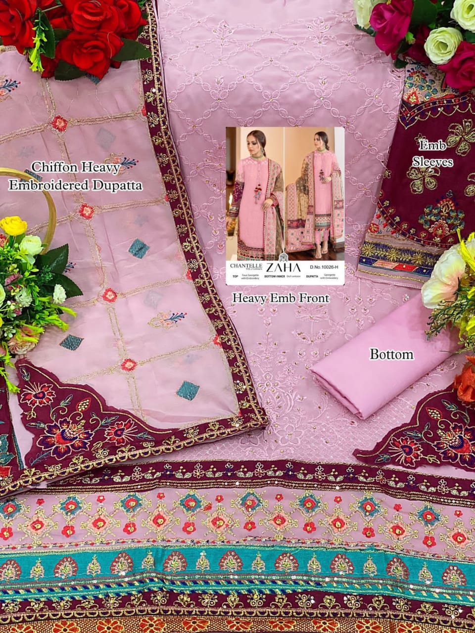 Beautiful Designer Zaha Chanterelle-vol-2 Pakisthani Suite Anant Tex Exports Private Limited