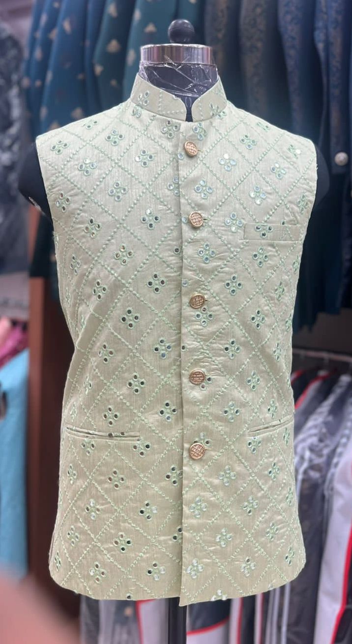 New Traditional Wear Men's Nehru Modi Jacket Anant Tex Exports Private Limited