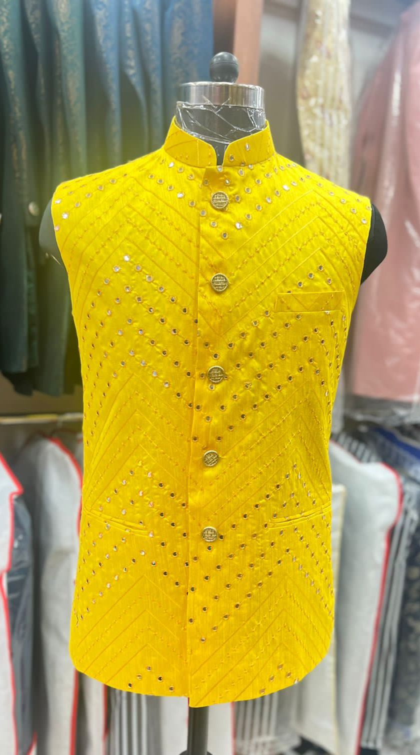 New Traditional Wear Men's Nehru Modi Jacket Anant Tex Exports Private Limited