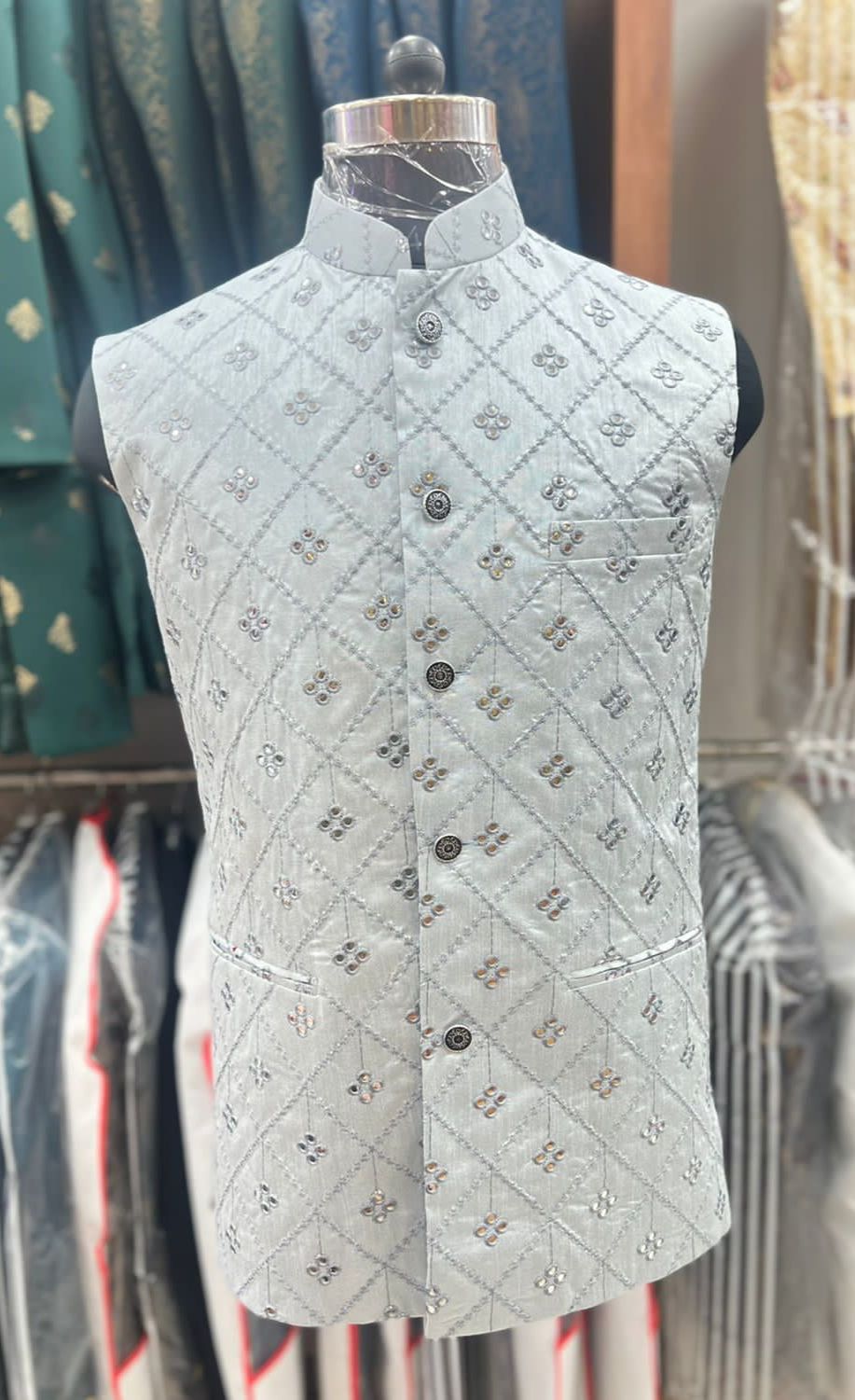 New Traditional Wear Men's Nehru Modi Jacket Anant Tex Exports Private Limited
